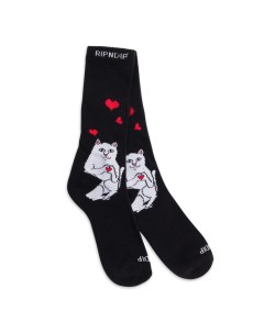 Носки Nermal Loves Socks Black Ripndip