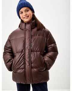 Дутая куртка с воротником из коллекции Kamchatka для девочек Sela