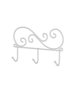 Вешалка настенная Кружева Hoff