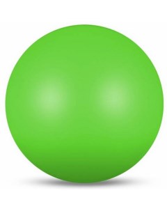 Мяч для художественной гимнастики металлик d15 см IN315 салатовый Indigo