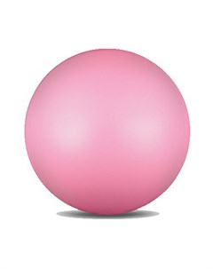 Мяч для художественной гимнастики металлик d15 см IN315 розовый Indigo