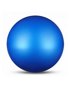 Мяч для художественной гимнастики металлик d15 см IN315 синий Indigo