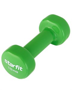 Гантель виниловая DB 101 1 5 кг зеленый Starfit