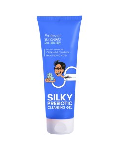 Гель для умывания лица SILKY PREBIOTIC CLEANSING GEL увлажняющий с пребиотиками деликатное очищение  Professor skingood