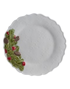 Тарелка обеденная Рождественская гирлянда 29 5 см Bordallo pinheiro