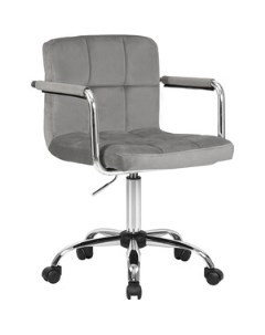 Офисное кресло для персонала TERRY LM 9400 серый велюр MJ9 75 Dobrin