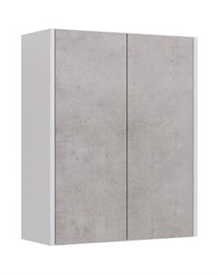 Шкаф Combi 60х75 бетон белый глянец LM03C60SH Beton Lemark