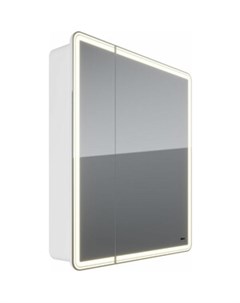 Зеркальный шкаф Element 70х80 с подсветкой белый LM70ZS E Lemark