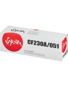 Картридж CF230A 051 для HP Canon черный 1700 к Sakura