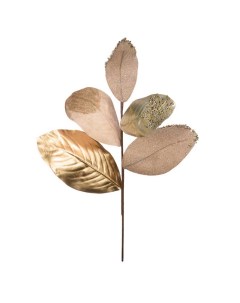Растение искусственное золотистый металлик Вещицы