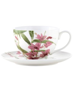 Чайная пара Орхидея розовая Maxwell & williams