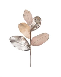 Растение искусственное розовый металлик Вещицы
