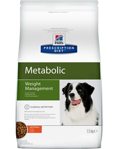 Сухой корм Prescription Diet Metabolic Canine диета для собак 1 5 кг Hill`s