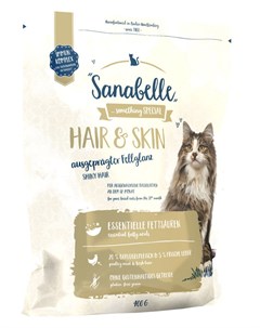 Сухой корм для кошек Hair Skin 0 4 кг Sanabelle