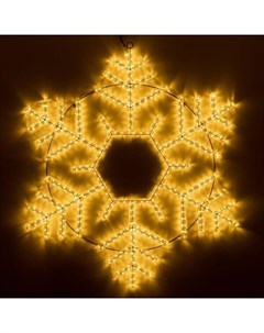 Светодиодная фигура Снежинка теплый свет ARD Snowflake M10 1000x900 576Led Warm Ardecoled
