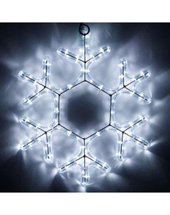 Светодиодная фигура Снежинка холодный свет ARD Snowflake M7 450X375 126Led White Ardecoled