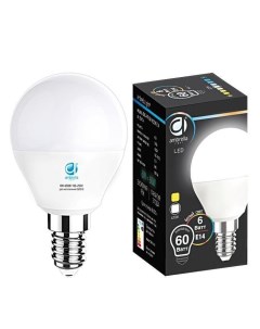 Светодиодная лампа E14 6W 4200К белый B45 PR Present Ambrella light