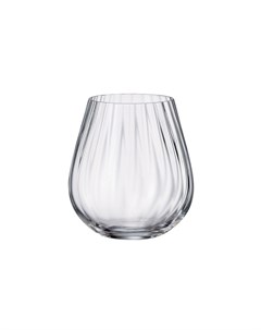 Набор низких стаканов для виски Columba Optic 2 шт 380 мл стекло Crystal bohemia