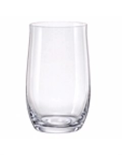 Набор стаканов для воды Анжела 6 шт 380 мл стекло Cristalex cz s.r.o.