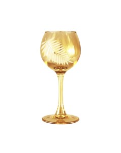 Набор бокалов для вина Папоротник 6 шт 210 мл стекло Promsiz
