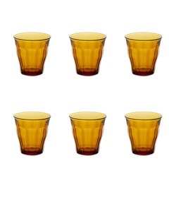 Набор стаканов Picardie Amber 6 шт 250 мл стекло Duralex