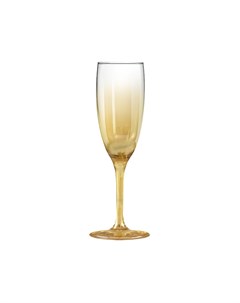 Бокал для шампанского Янтарь градиент 170 мл стекло Promsiz