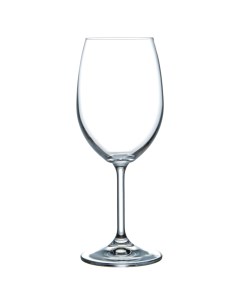 Набор бокалов для вина Лара 6 шт 450 мл гладкое бесцветное стекло Bohemia