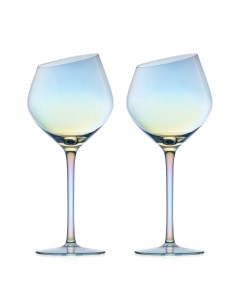 Набор бокалов для вина Bloom 2 шт 480 мл стекло перламутр Walmer