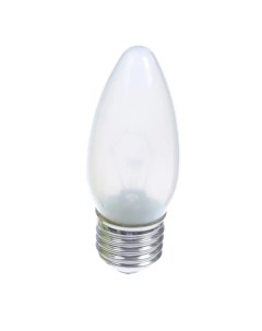 Лампа накаливания Е27 60 Вт свечка матовая Favor