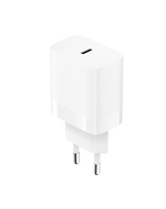 Сетевое зарядное устройство 30W Type C PD white Olmio