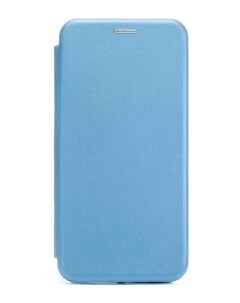 Чехол книжка для Xiaomi Redmi 12C голубой Wellmade