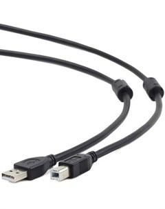 Кабель USB 2 0 Pro CCF2 USB2 AMBM 6 1 8м AM BM экран 2 феррит кольца черный пакет CCF2 USB2 AMBM 6 Cablexpert