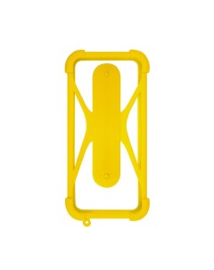 Чехол бампер универсальный для смартфонов 1 р 4 5 6 5 желтый Olmio