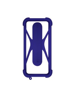 Чехол бампер универсальный для смартфонов 2 р 4 5 6 5 синий Olmio