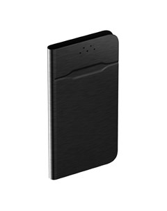 Чехол книжка универсальный для смартфонов р L 5 5 6 5 черный Olmio
