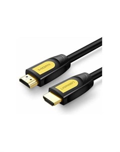 Кабель HD101 10128 HDMI Male To Male Round Cable 1 5 м черно желтый Ugreen