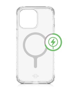 Чехол антибактериальный SUPREME CLEAR для iPhone 14 Pro Max 6 7 белый прозрачный шт Itskins