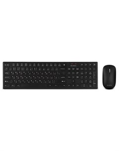 Клавиатура и мышь Wireless KB C2550W чёрные тип клавиш ножничный 109 кл 12Fn 1000DPI 2 1 кл Sven