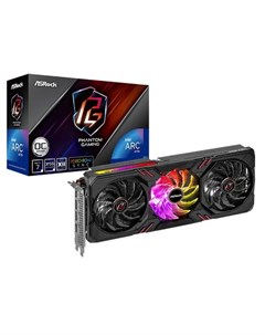 Видеокарта PCI E Arc 770 Phantom Gaming OC A770 PG 16GO 16GB GDDR6 256bit 6nm 2000 17500MHz HDMI 3 D Asrock