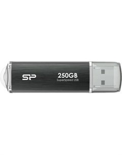 Накопитель USB 3 2 250GB SP250GBUF3M80V1GHH Marvel Extreme M80 1000 700MB s серый Silicon power