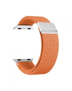 Ремешок на руку DSN 18 40 OR плетеный нейлоновый для Apple Watch 38 40 41 mm orange Lyambda