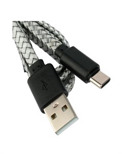 Кабель интерфейсный USB 2 0 CC USB2 AMCM FL 1M плоский AM Type C 2 1A 12Вт медь нейлоновая оплетка 1 Cablexpert