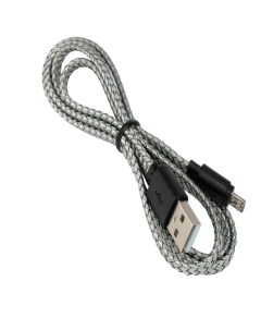 Кабель интерфейсный USB 2 0 CC mUSB2 AMBM FL 1M плоский AM MicroUSB 2 1А 12Вт медь нейлоновая оплетк Cablexpert