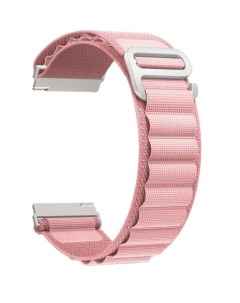 Ремешок на руку DSN 24 44 PK петлевой нейлоновый для Apple Watch 42 44 45 49 mm pink Lyambda
