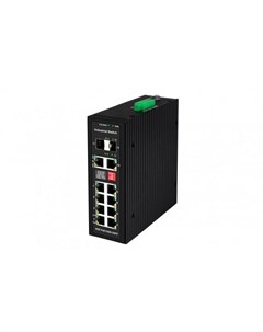 Коммутатор PoE NS SW 8G4G P I промышленный Gigabit Ethernet на 10 портов Порты 2 x GE 10 100 1000Bas Nst