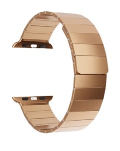 Ремешок на руку DSG 37 44 RG из нержавеющей стали для Apple Watch 42 44 45 49 mm rose gold Lyambda