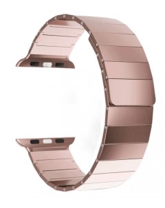 Ремешок на руку DSG 37 44 PK из нержавеющей стали для Apple Watch 42 44 45 49 mm pink Lyambda