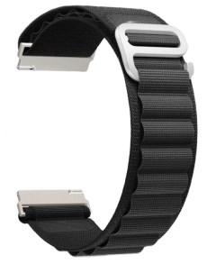 Ремешок на руку DSN 24 40 BK петлевой нейлоновый для Apple Watch 38 40 41 mm black Lyambda