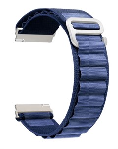 Ремешок на руку DSN 24 40 BL петлевой нейлоновый для Apple Watch 38 40 41 mm blue Lyambda