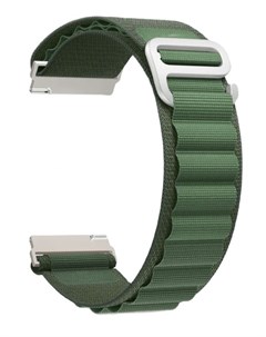 Ремешок на руку DSN 24 40 GN петлевой нейлоновый для Apple Watch 38 40 41 mm green Lyambda